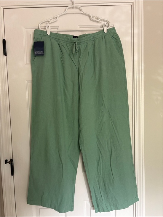 GAP Pants - NWT Women’s XL  Relaxed Drawstring Pants — Sage